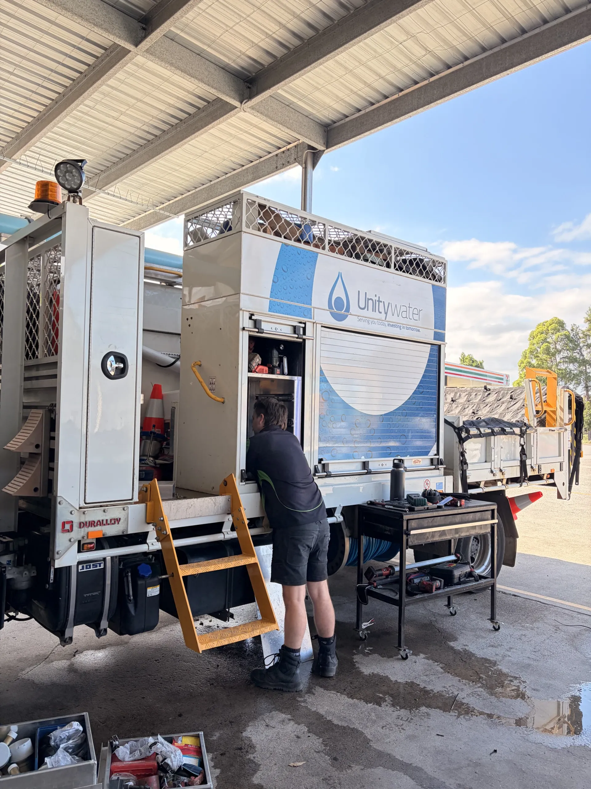 Commercial fleet servicing on the Sunshine Coast