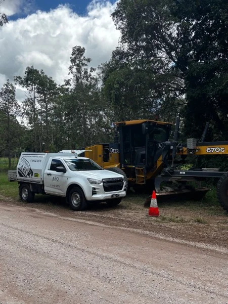 Fleet servicing at the Woombye workshop